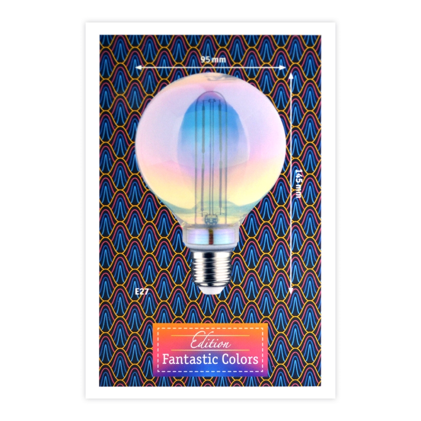 LED Stmievateľná žiarovka INNER G95 E27/5W/230V 2700K - Paulmann 28773