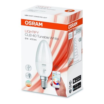 LED Stmievateľná žiarovka LIGHTIFY E14/6W/230V 2700-6500K - Osram