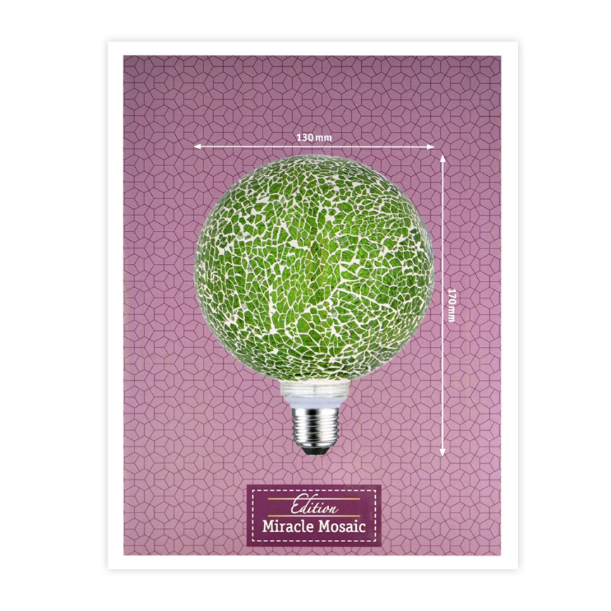 LED Stmievateľná žiarovka MOSAIC G125 E27/5W/230V 2700K - Paulmann 28747
