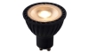 LED Stmievateľná žiarovka MR16 GU10/5W/230V 3000K čierna - Lucide 49006/05/30