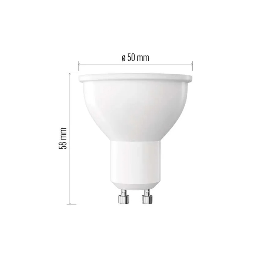 LED stmievateľná žiarovka MR16 GU10/7W/230V 4000K