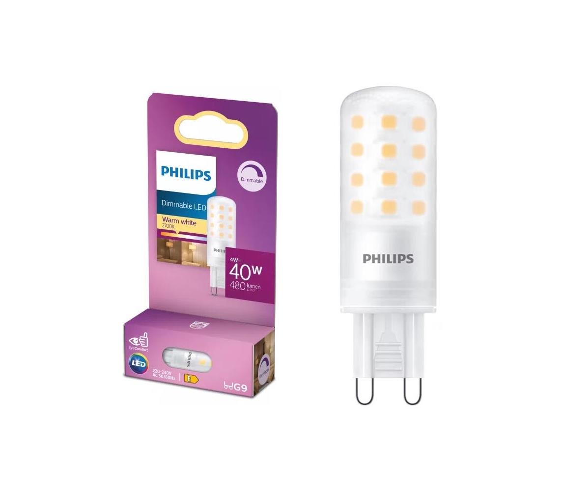 LED stmievateľná žiarovka Philips G9/4W/230V 2700K 8720169301573