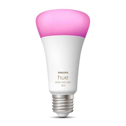 LED Stmievateľná žiarovka Philips  Hue White And Color Ambiance A67 E27/13,5W/230V 2000-6500K