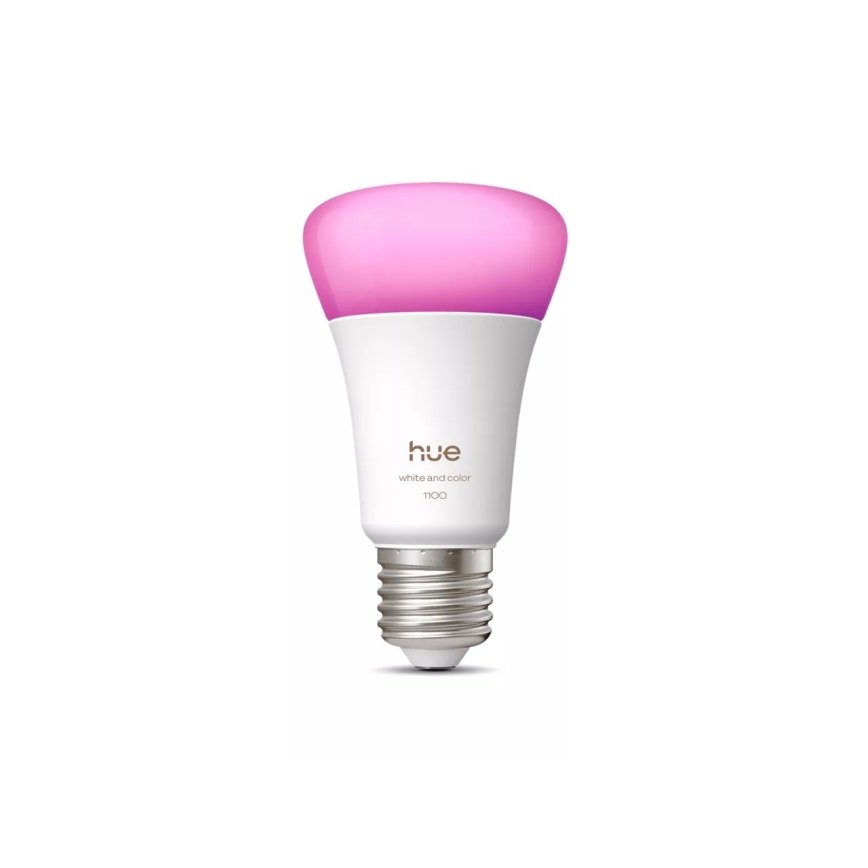 LED stmievateľná žiarovka Philips Hue WHITE AND COLOR AMBIANCE E27/8,1W/230V 1000-20000K