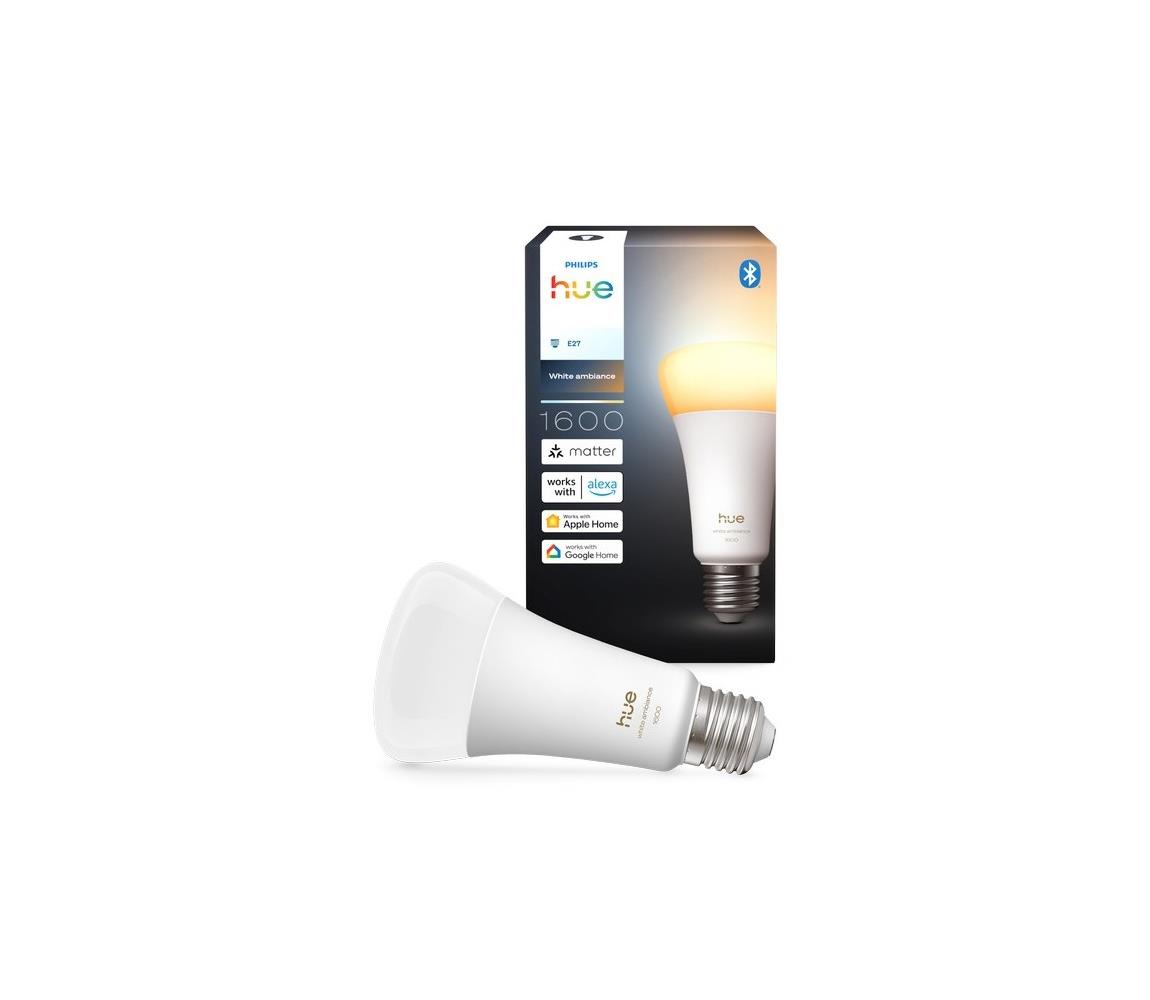 LED Stmievateľná žiarovka Philips Hue WHITE AMBIANCE E27/11,8W/230V 1000-20000K 8720169364288