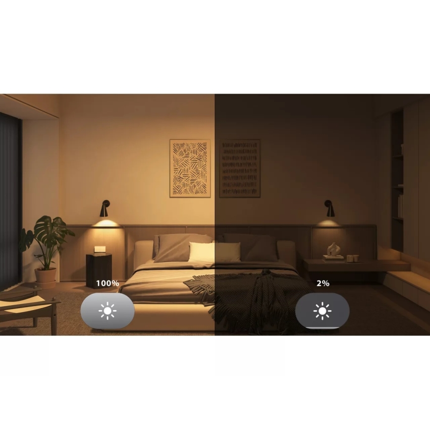 LED Stmievateľná žiarovka Philips Hue WHITE AMBIANCE E27/11,8W/230V 1000-20000K