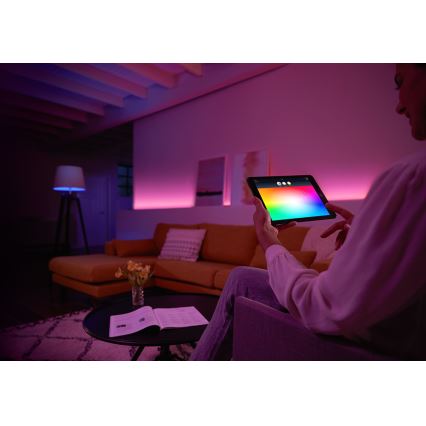 LED Stmievateľná žiarovka Philips Hue White And Color Ambiance GU10/5,7W/230V 2000-6500K