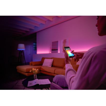 LED Stmievateľná žiarovka Philips Hue White And Color Ambiance GU10/5,7W/230V 2000-6500K