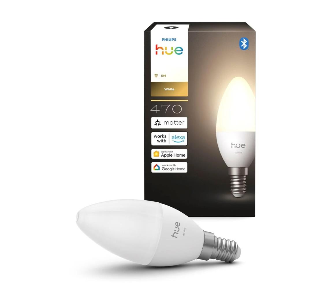 LED stmievateľná žiarovka Philips Hue White B39 E14/3,9W/230V 2700K 8721103099600
