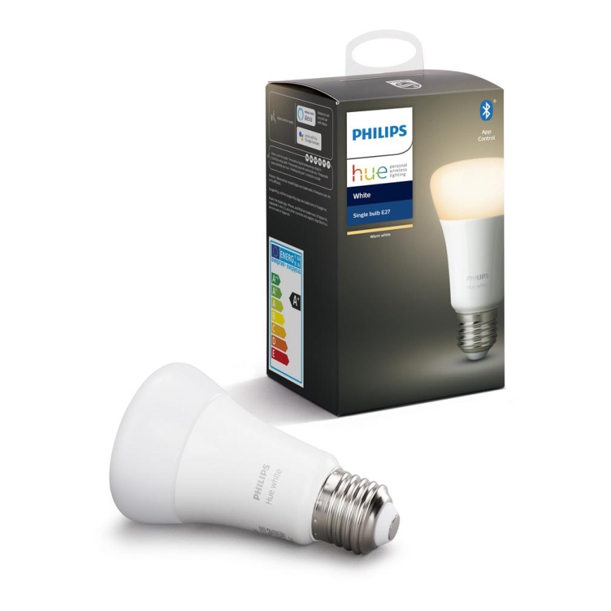 LED Stmievateľná žiarovka Philips Hue WHITE E27/9W/230V 2700K
