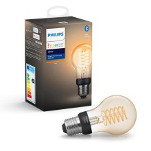 LED Stmievateľná žiarovka Philips Hue WHITE FILAMENT A60 E27/7W/230V 2100K