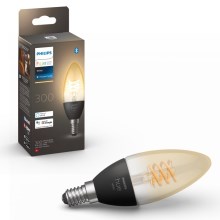 LED Stmievateľná žiarovka Philips Hue WHITE FILAMENT E14/4,5W/230V 2100K