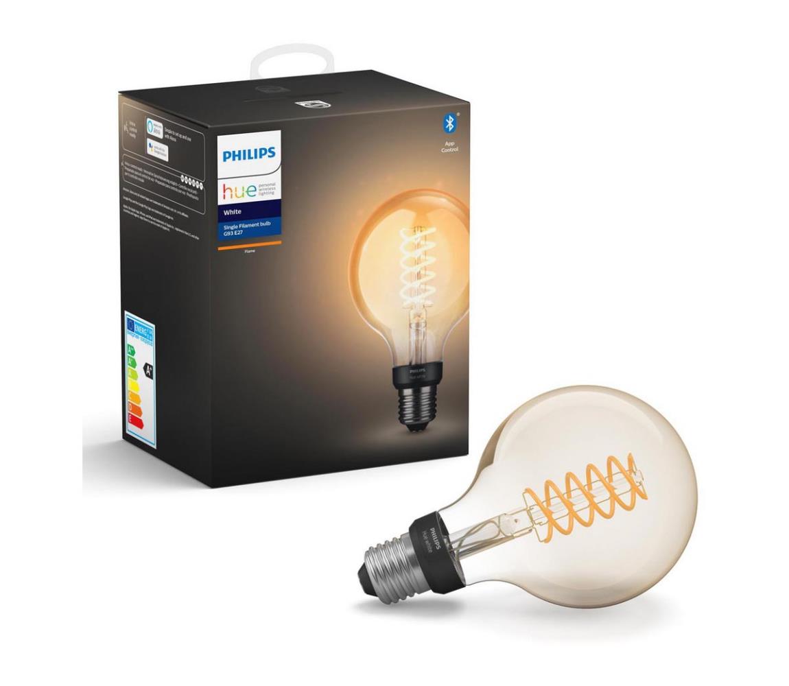 Philips Hue White Filament Globe 7W E27 G93 DIM 871869968888200