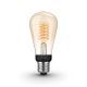 LED Stmievateľná žiarovka Philips Hue WHITE FILAMENT ST64 E27/7W/230V 2100K