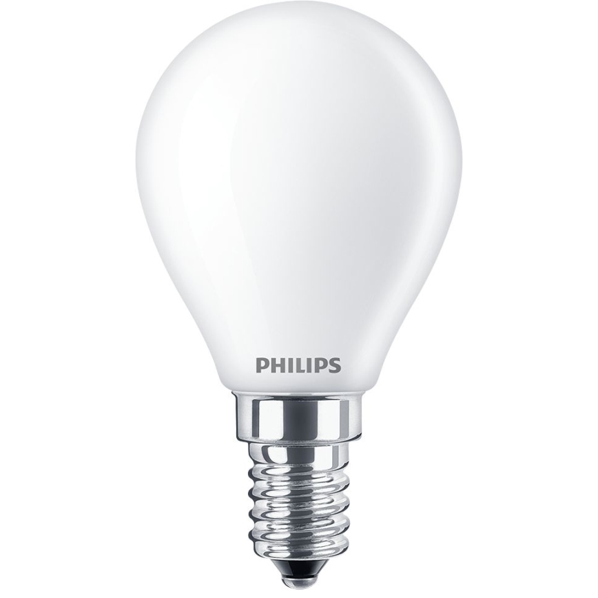 LED Stmievateľná žiarovka Philips P45 E14/4,5W/230V 4000K
