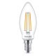 LED Stmievateľná žiarovka  Philips Warm Glow  E14/6W/230V 2200K-2700K