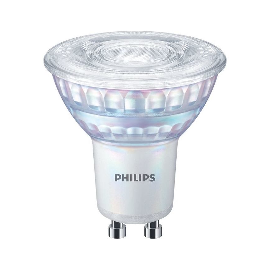 LED Stmievateľná žiarovka Philips Warm Glow GU10/2,6W/230V 2200-2700K CRI 90