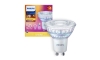 LED Stmievateľná žiarovka Philips Warm Glow GU10/3,8W/230V 2200-2700K CRI 90
