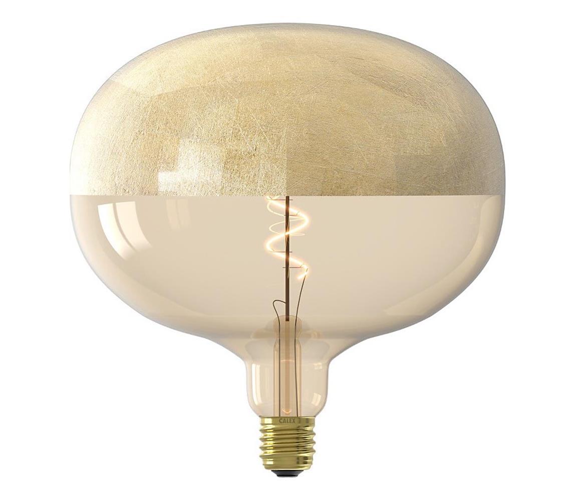 LED stmievateľná žiarovka s krytom FILAMENT E27/6W/230V 1800K zlatá CRI 90 8712879155843