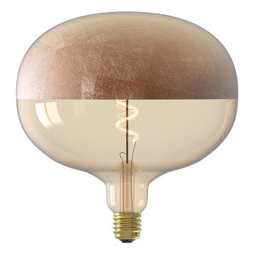 LED stmievateľná žiarovka s vrchlíkom FILAMENT E27/4W/230V 1800K medená CRI 90