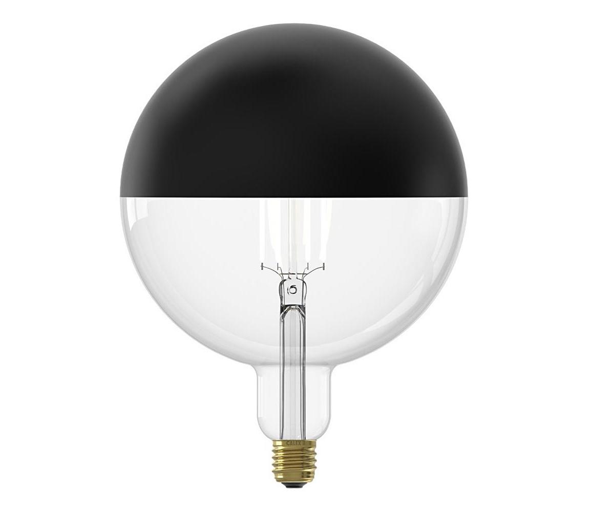 LED stmievateľná žiarovka s vrchlíkom FILAMENT G200 E27/4W/230V 1800K čierna CRI 90 8712879150664