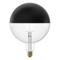 LED stmievateľná žiarovka s vrchlíkom FILAMENT G200 E27/6W/230V 1800K čierna CRI 90