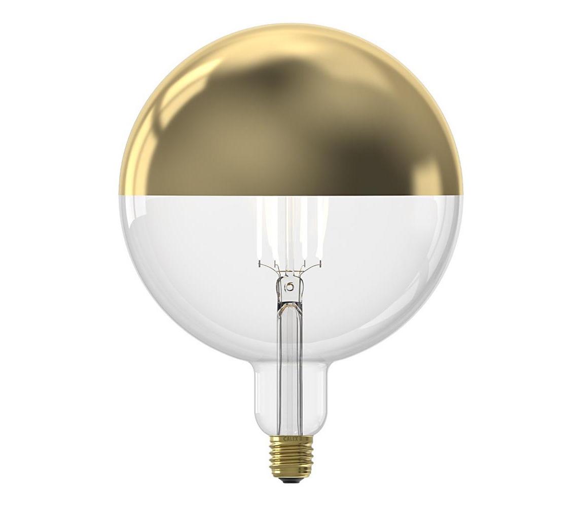 LED Stmievateľná žiarovka s vrchlíkom FILAMENT G200 E27/6W/230V 1800K zlatá CRI 90 8712879150718