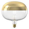 LED Stmievateľná žiarovka s vrchným krytom FILAMENT E27/6W/230V 1800K zlatá CRI 90