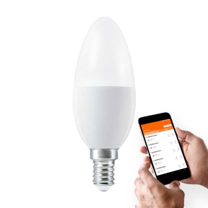 LED Stmievateľná žiarovka SMART+ E14/5W/230V 2700K-6500K Wi-Fi - Ledvance