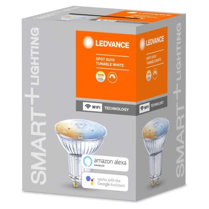 LED Stmievateľná žiarovka SMART+ GU10/5W/230V 2700K-6500K Wi-Fi - Ledvance