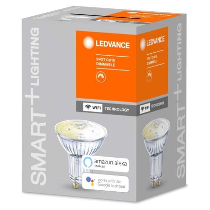 LED Stmievateľná žiarovka SMART+ GU10/5W/230V 2700K Wi-Fi - Ledvance