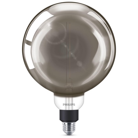 LED Stmievateľná žiarovka SMOKY VINTAGE Philips E27/6,5W/230V 4000K