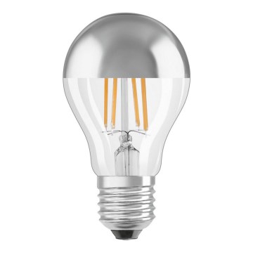 LED Stmievateľná žiarovka so zrkadlovým vrchlíkom E27/7,5W/230V 2700K - Osram