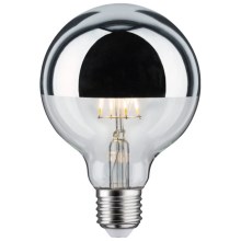LED Stmievateľná žiarovka so zrkadlovým vrchlíkom GLOBE E27/6,5W/230V - Paulmann 28673