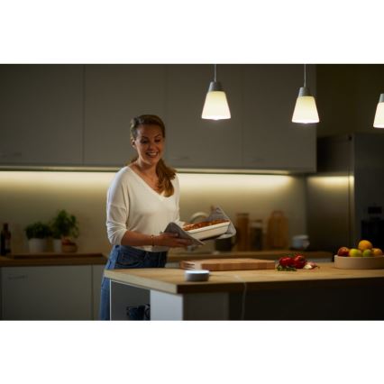 LED Stmievateľná žiarovka FILAMENT ST64 E27/6,7W/230V 2700-6500K CRI 90 Wi-Fi - WiZ