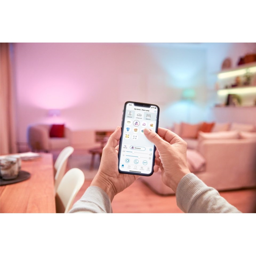 LED Stmievateľná žiarovka FILAMENT ST64 E27/6,7W/230V 2700-6500K CRI 90 Wi-Fi - WiZ