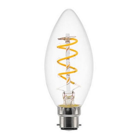 LED Stmievateľná žiarovka VINTAGE C35 B22/3,5W/230V 2200K - GE Lighting