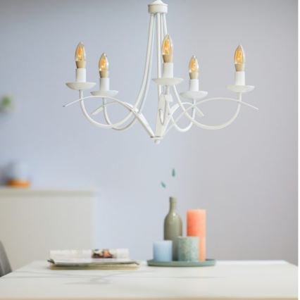 LED Stmievateľná žiarovka VINTAGE FILAMENT C35 E14/4,9W/230V 2000-5000K CRI 90 Wi-Fi - WiZ