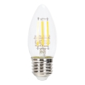 LED Stmievateľná žiarovka VINTAGE C35 E27/4W/230V 6500K - Aigostar
