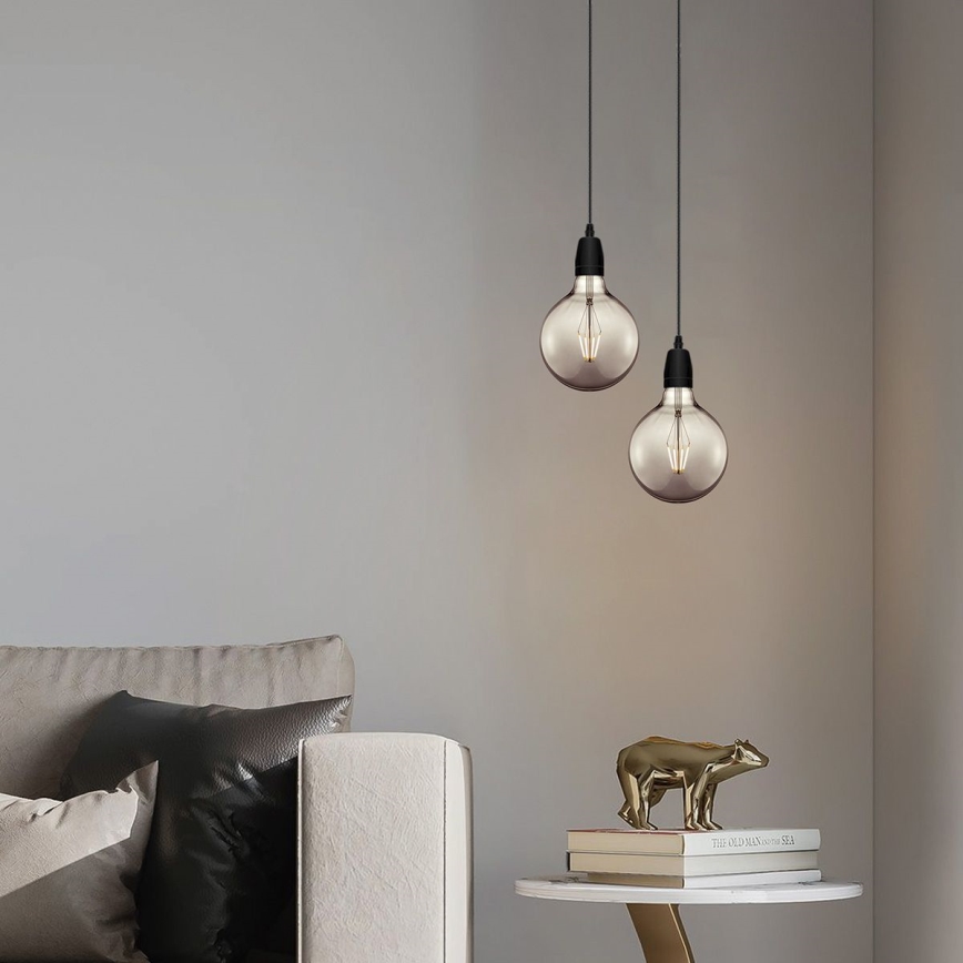 LED Stmievateľná žiarovka VINTAGE EDISON G125 E27/4W/230V 2700K