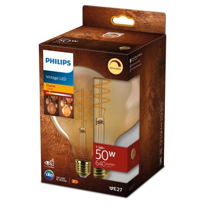 LED Žiarovka Philips E27/7W/230V 2000K