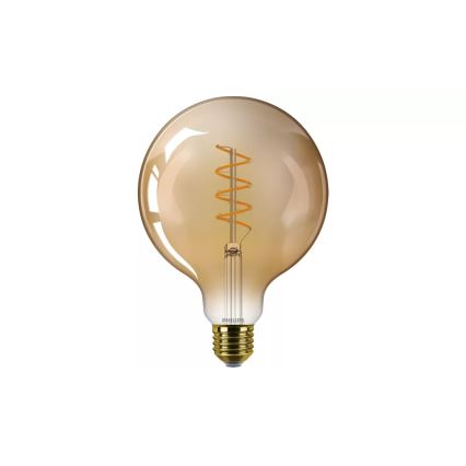 LED Stmievateľná žiarovka VINTAGE Philips G125 E27/5,5W/230V 2200K