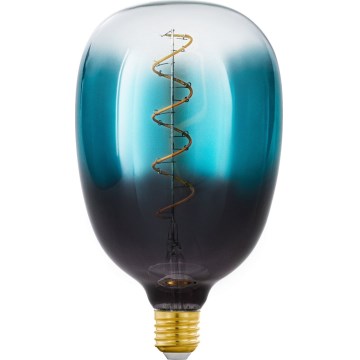 LED stmievateľná žiarovka VINTAGE T120 E27/4W/230V 2000K modrá - Eglo 110224