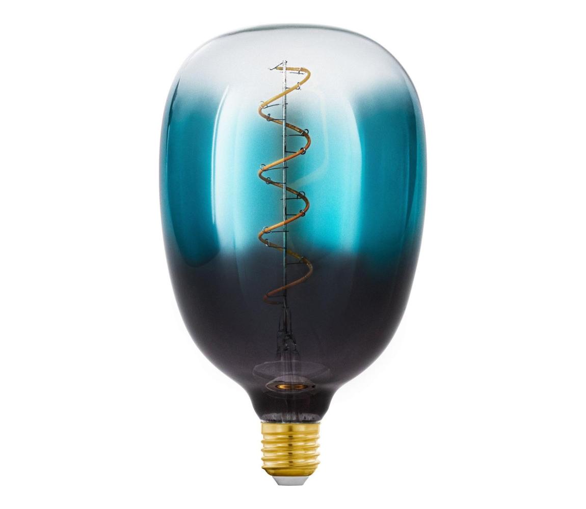 LED stmievateľná žiarovka VINTAGE T120 E27/4W/230V 2000K modrá - Eglo 110224 110224