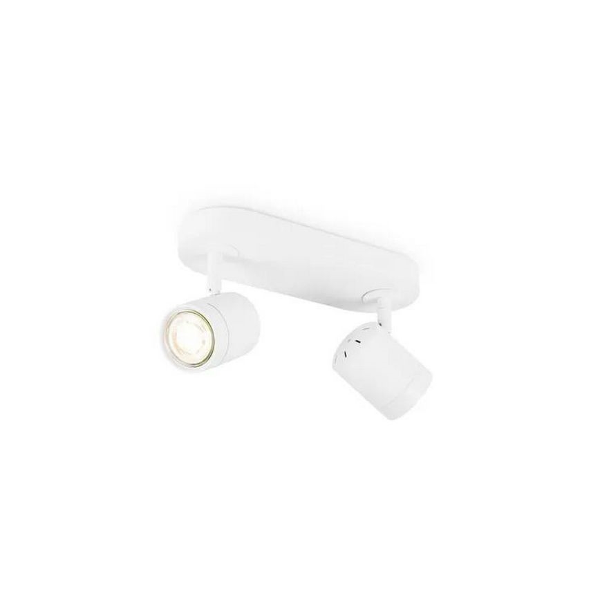 LED Stmievateľné bodové svietidlo MANU 2xGU10/5,8W/230V biela