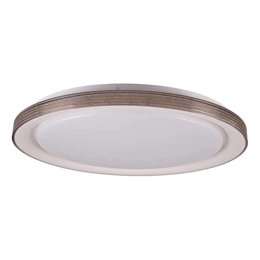 LED Stmievateľné kúpeľňové stropné svietidlo GRAŻYNA LED/72W/230V 3000-6000K pr. 51 cm IP44 šedá + diaľkové ovládanie