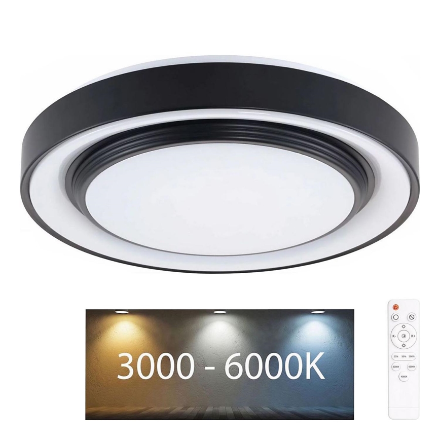 LED Stmievateľné kúpeľňové stropné svietidlo ZYGMUNT LED/72W/230V pr. 48,5 cm 3000-6000K IP44 + diaľkové ovládanie