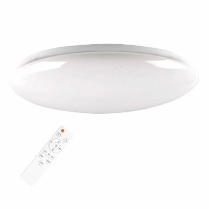 LED Stmievateľné kúpeľňové svietidlo PIRIUS LED/48W/230V pr. 38 cm 3000-6000K IP44 + diaľkové ovládanie