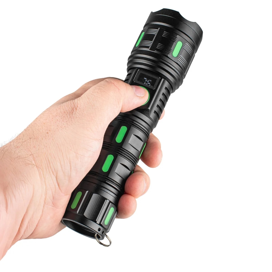 LED stmievateľná nabíjateľná svietilka s funkciou powerbanky LED/20W/5V IP44 1200 lm 5000 mAh