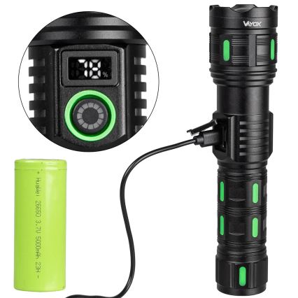 LED stmievateľná nabíjateľná svietilka s funkciou powerbanky LED/20W/5V IP44 1200 lm 5000 mAh